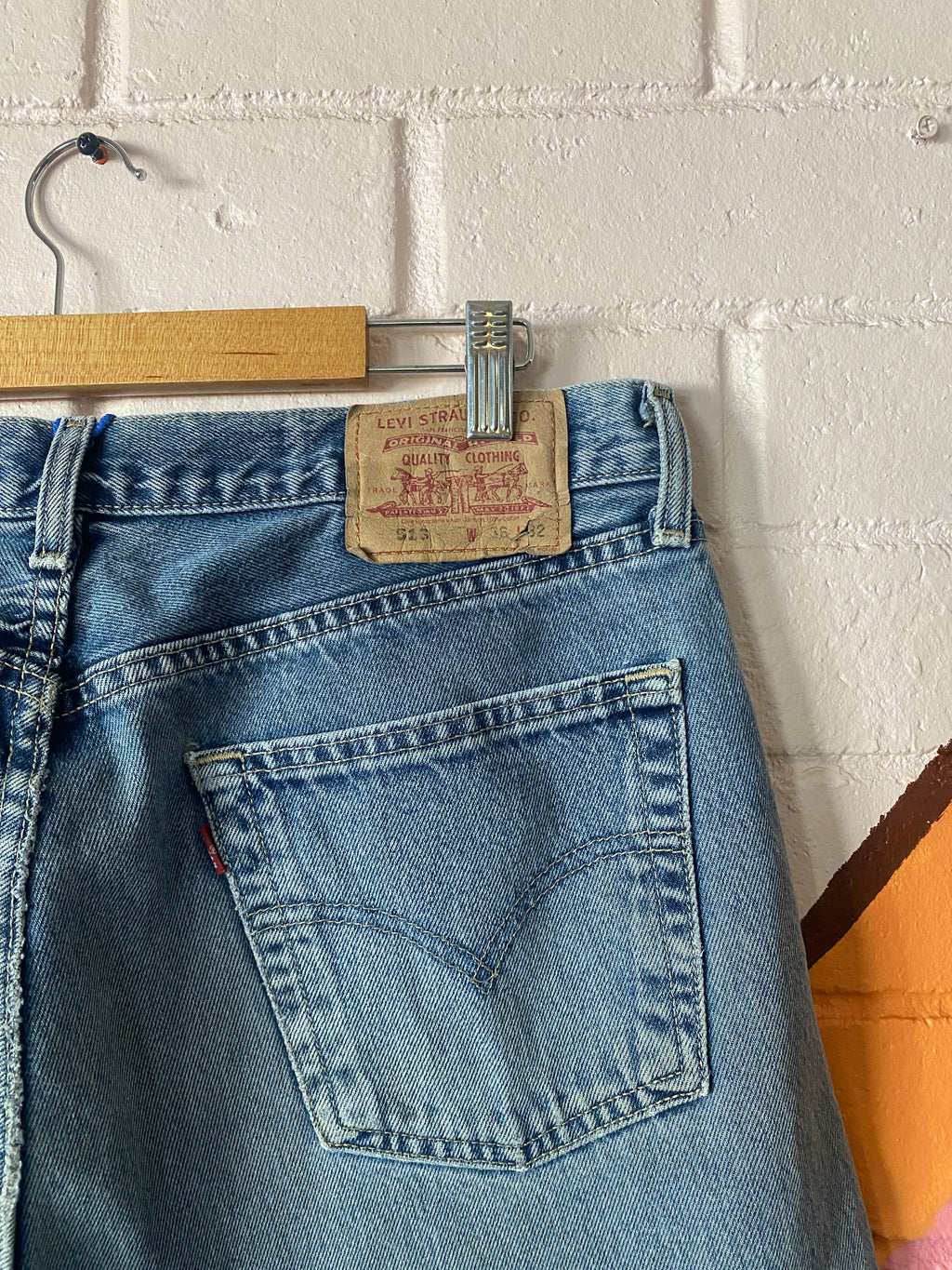 Levi's  513 Straight Leg Dad Jeans