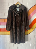 1960’s/70’s Vintage Faux Fur Stanley’s Coat