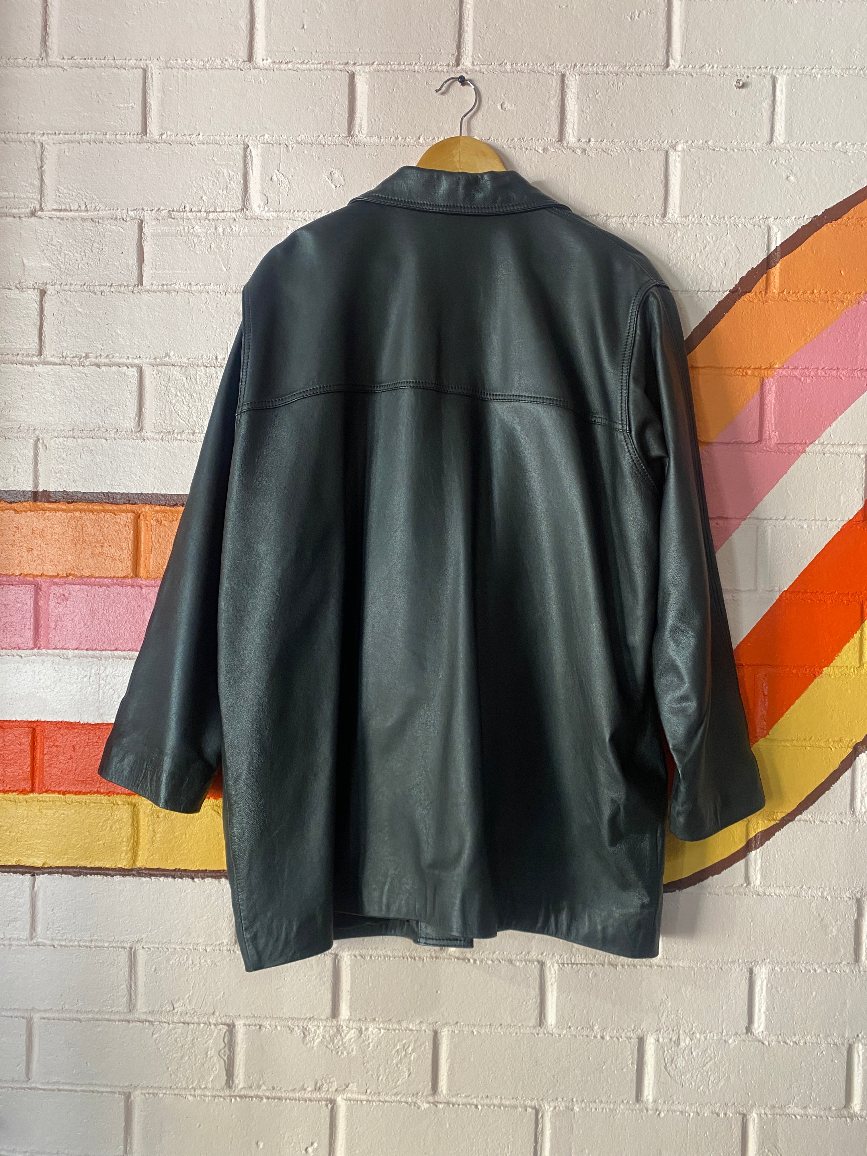 90’s Vintage Leather Jacket