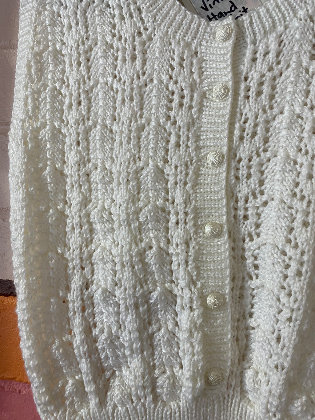 Vintage Hand Knit Vest