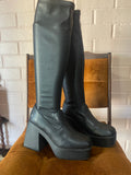 Like new Windsor Smith Badgirls Knee High Platform Boots