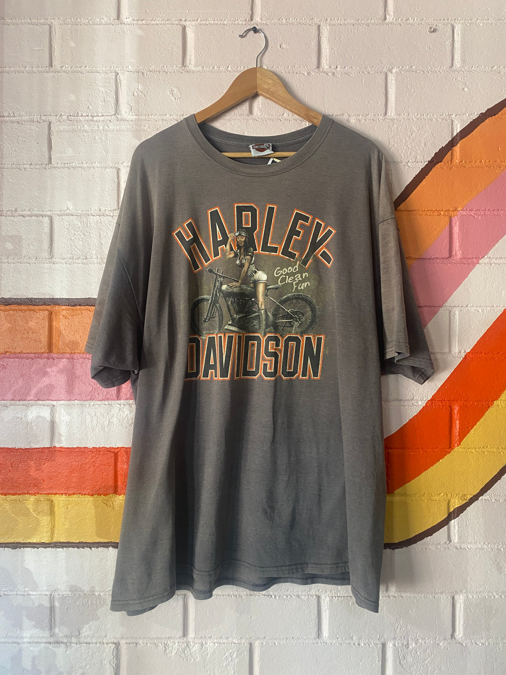 Harley Davidson Gasoline Alley Vintage Tee