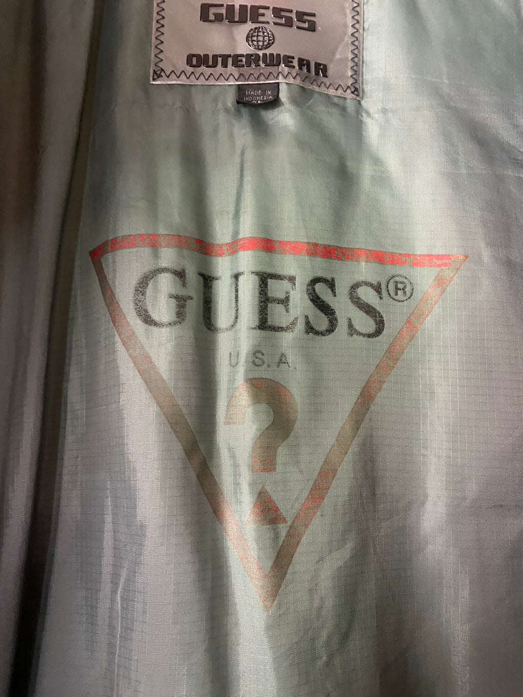 Y2K Guess Puffer jacket, size XL