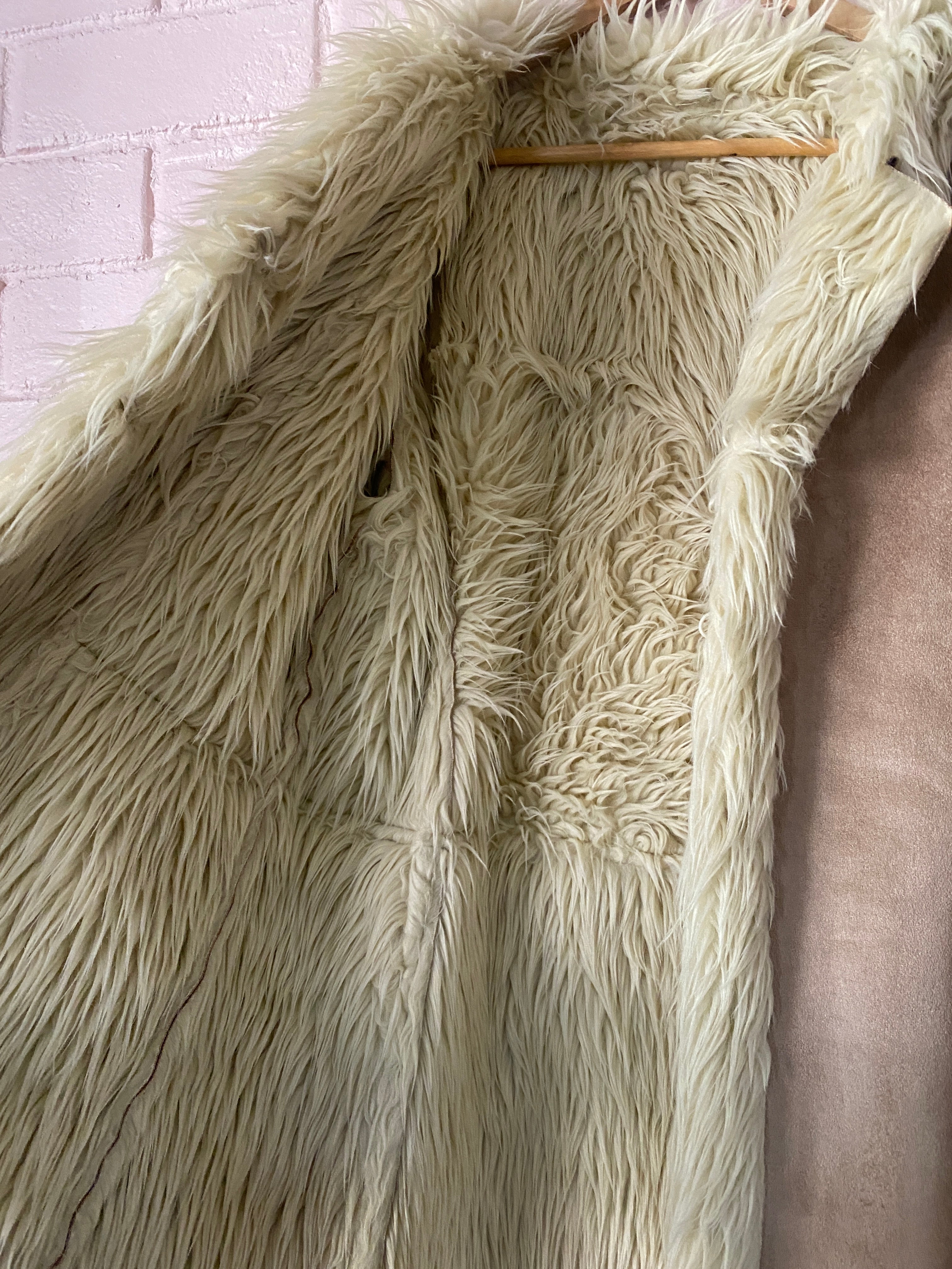 Vintage Faux Fur Afghan/Penny Lane Coat