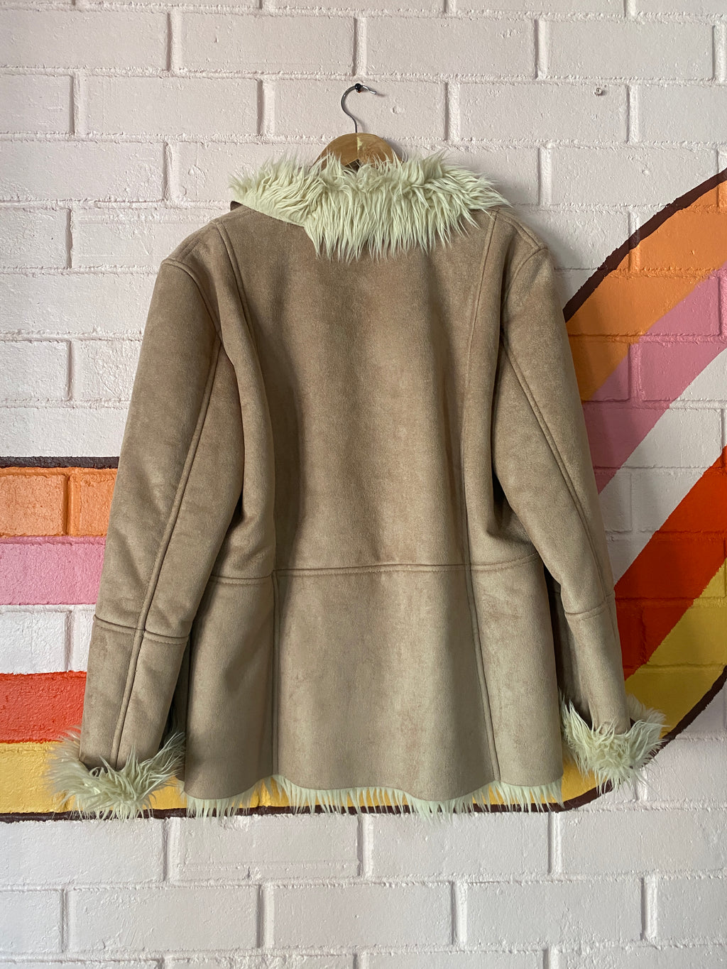 Vintage Faux Fur Afghan/Penny Lane Coat