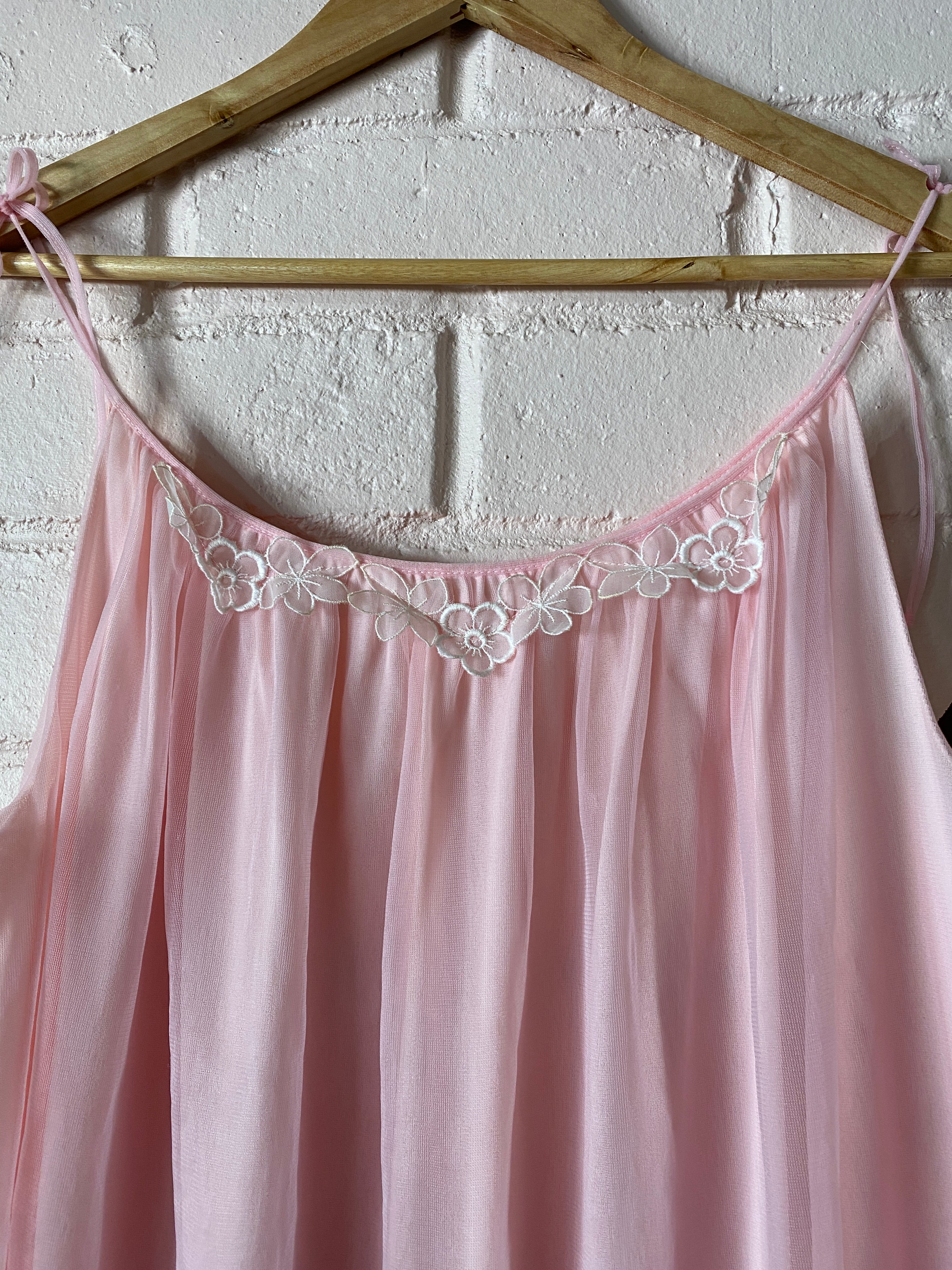 Napella sheer sweet pea pink dress
