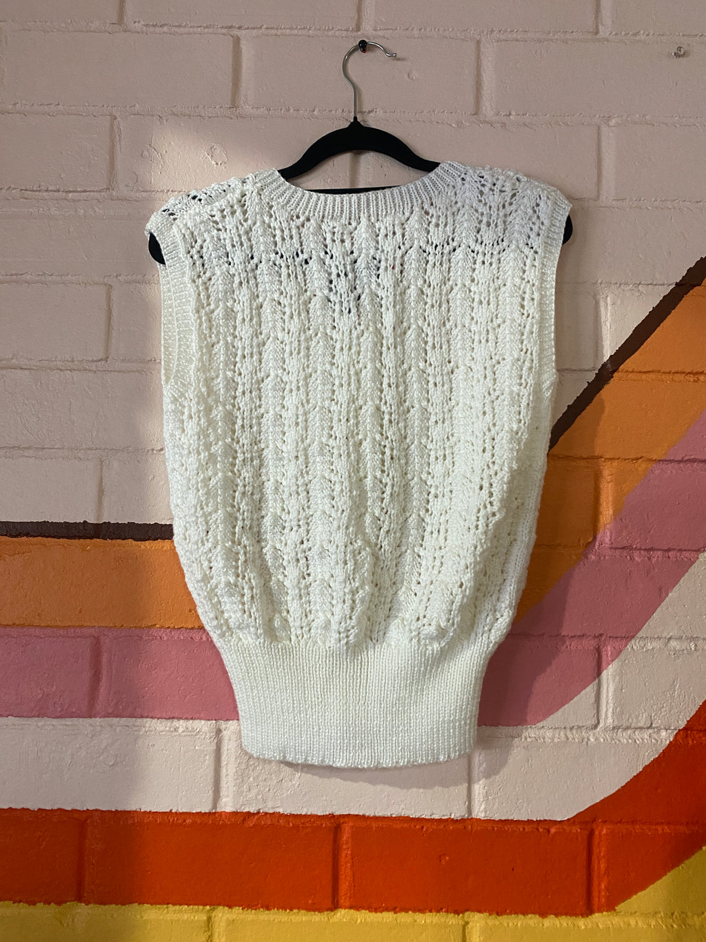 Vintage Hand Knit Vest