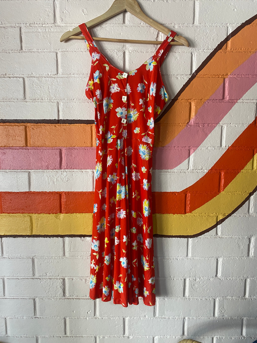 1960s/1970s Vintage Womens Sundress size 8
