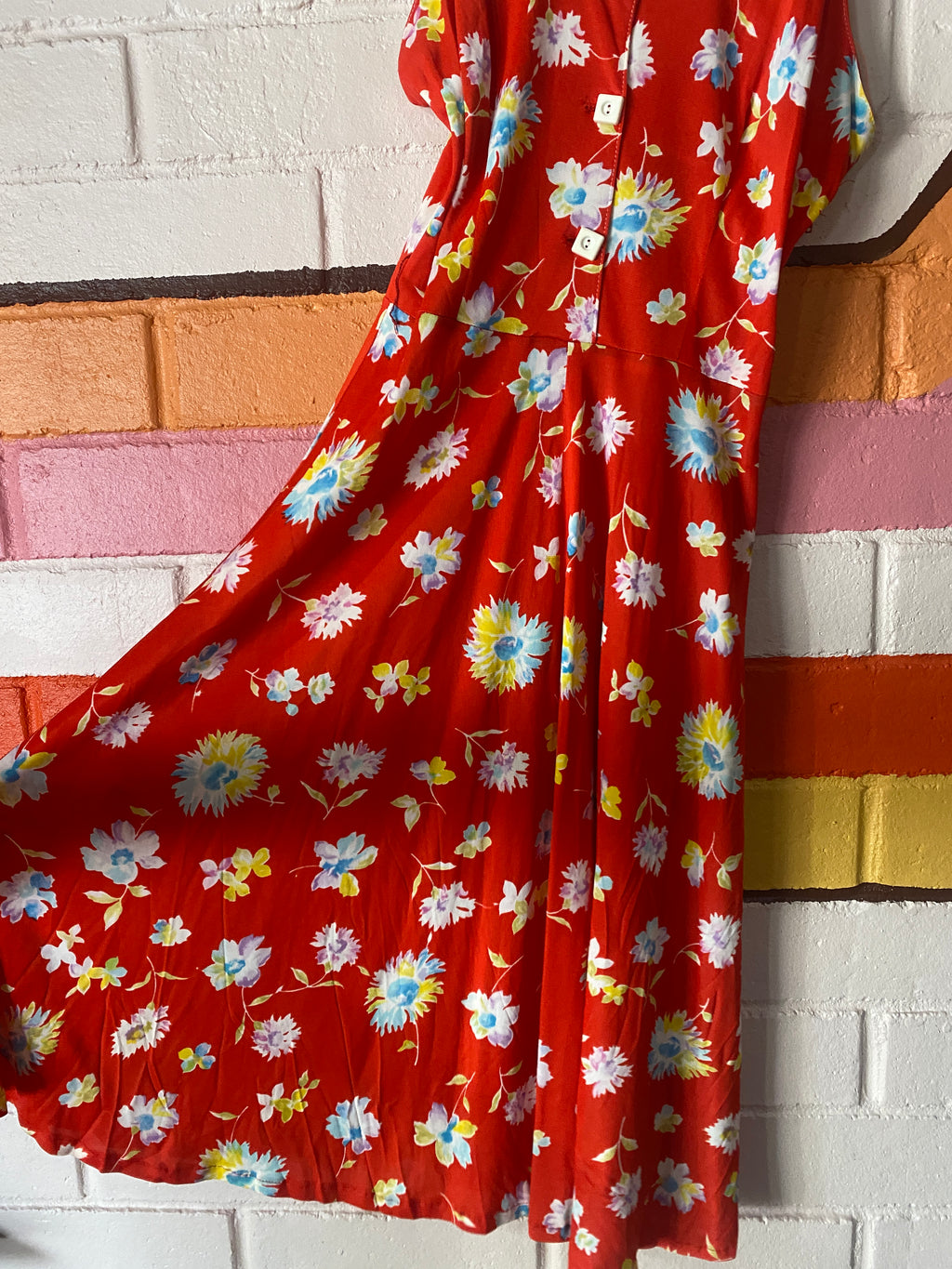 1960s/1970s Vintage Womens Sundress size 8