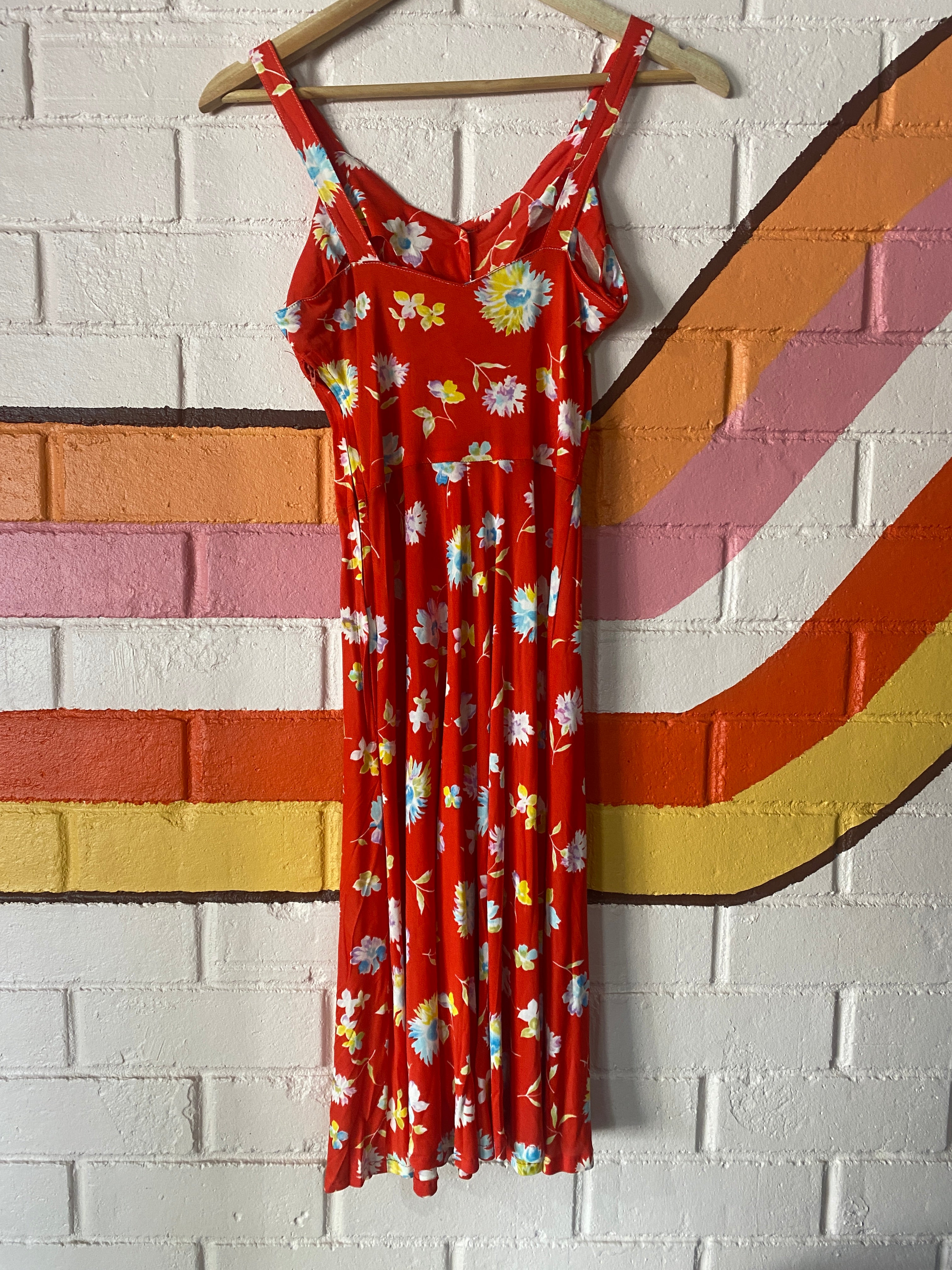1960s/1970s Vintage Womens Sundress size 8