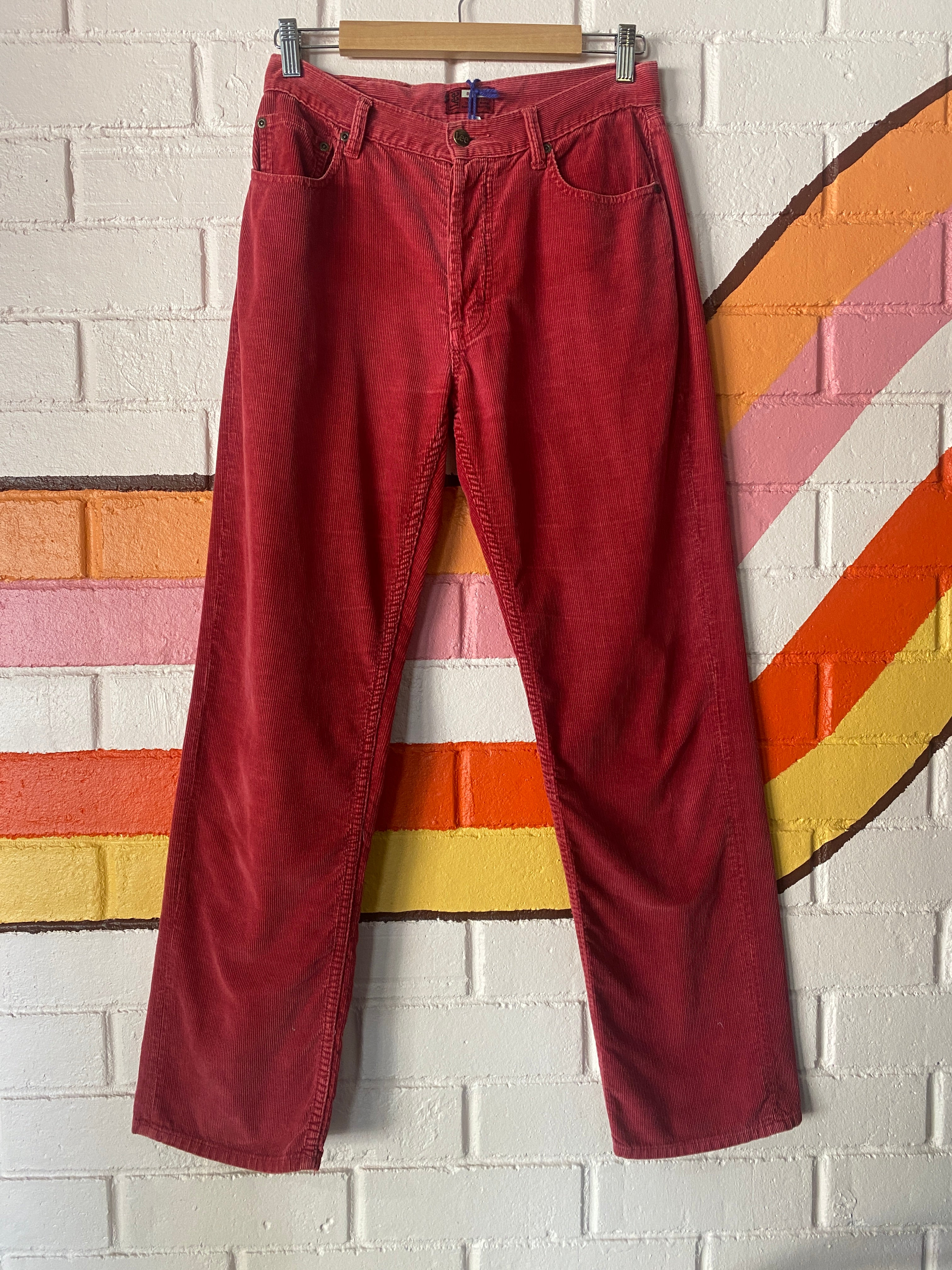 Lee Cherry 90s Cords, size 10