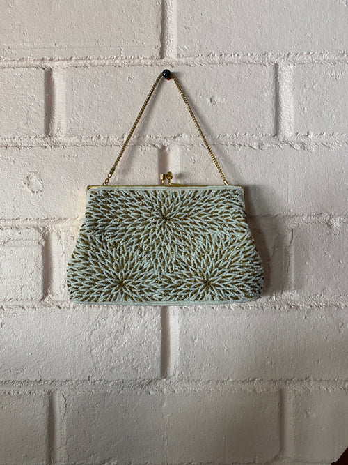 1960's Starburst Beaded Cocktail Bag