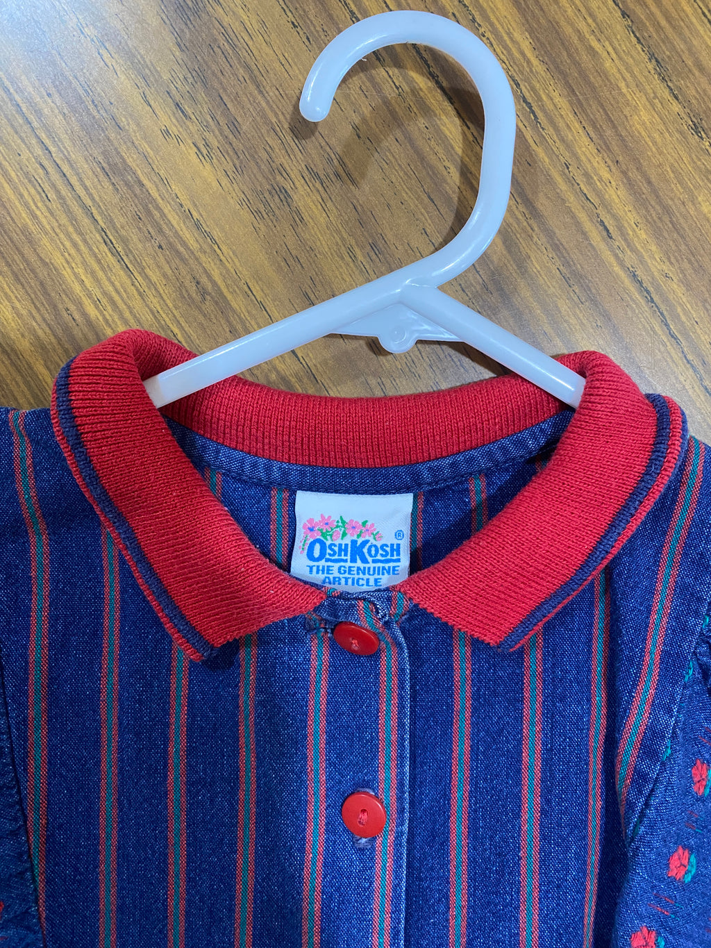 OshKosh B'Gosh Vintage 80/90's Denim Kids Boilersuit