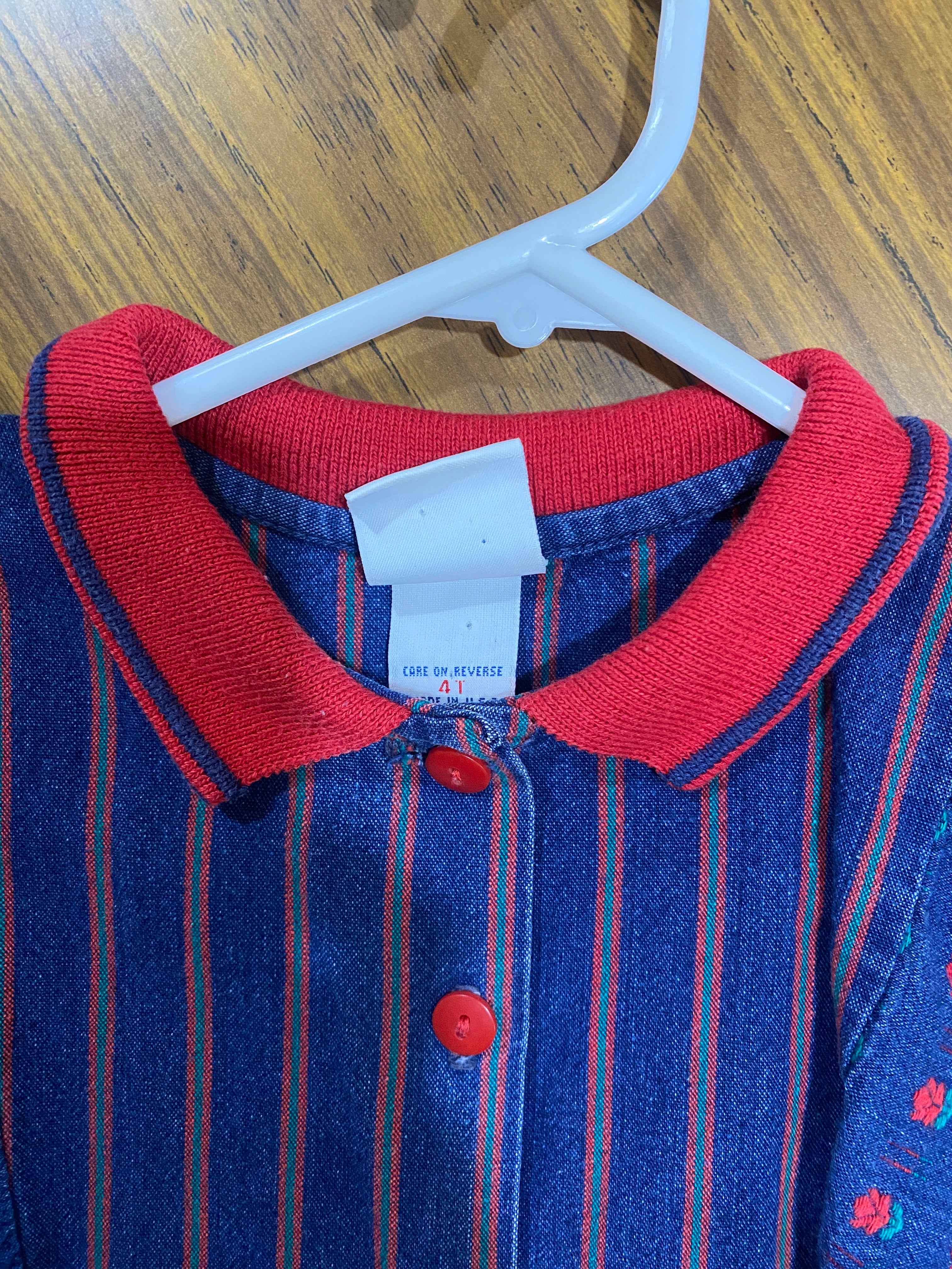 OshKosh B'Gosh Vintage 80/90's Denim Kids Boilersuit