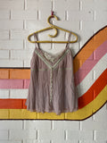 Dusty Rose Lacey Cami