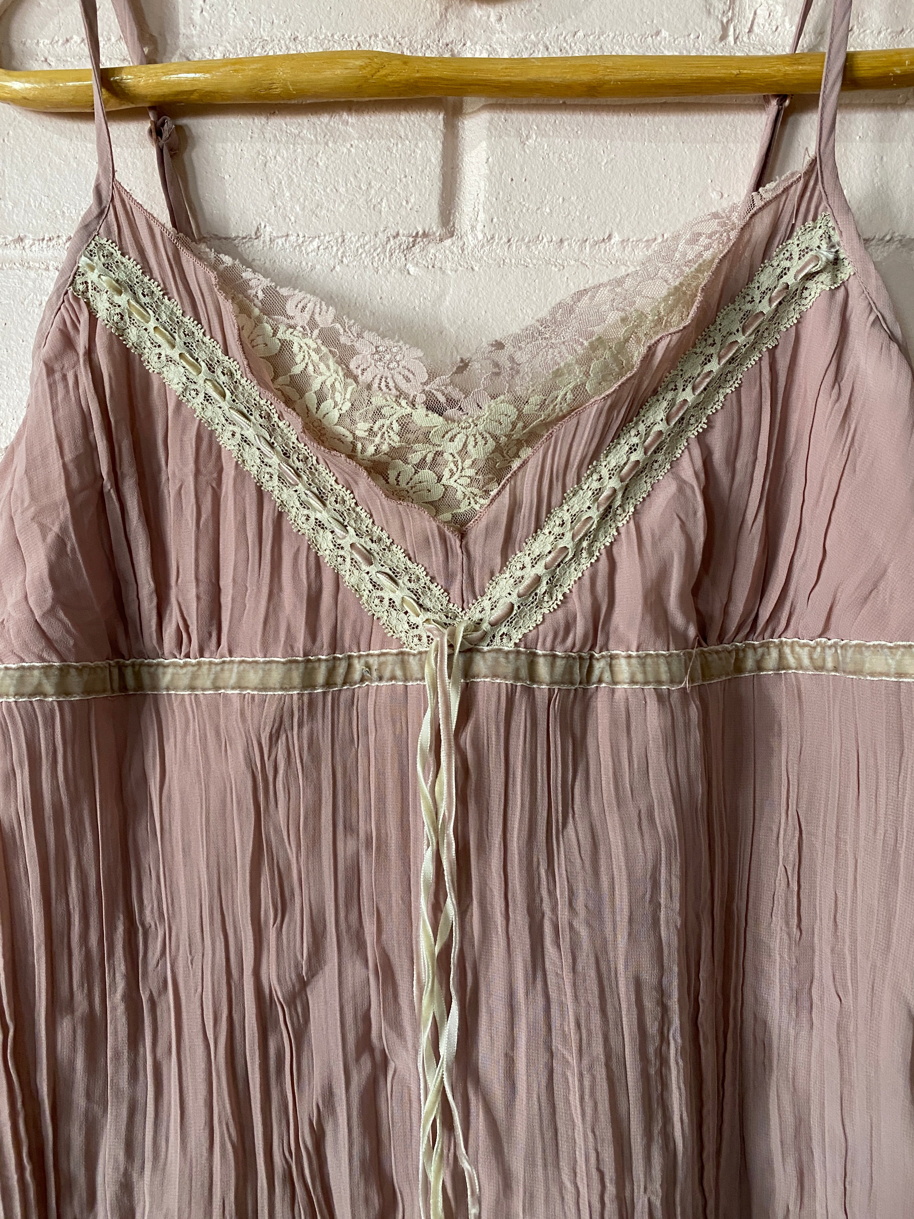 Dusty Rose Lacey Cami