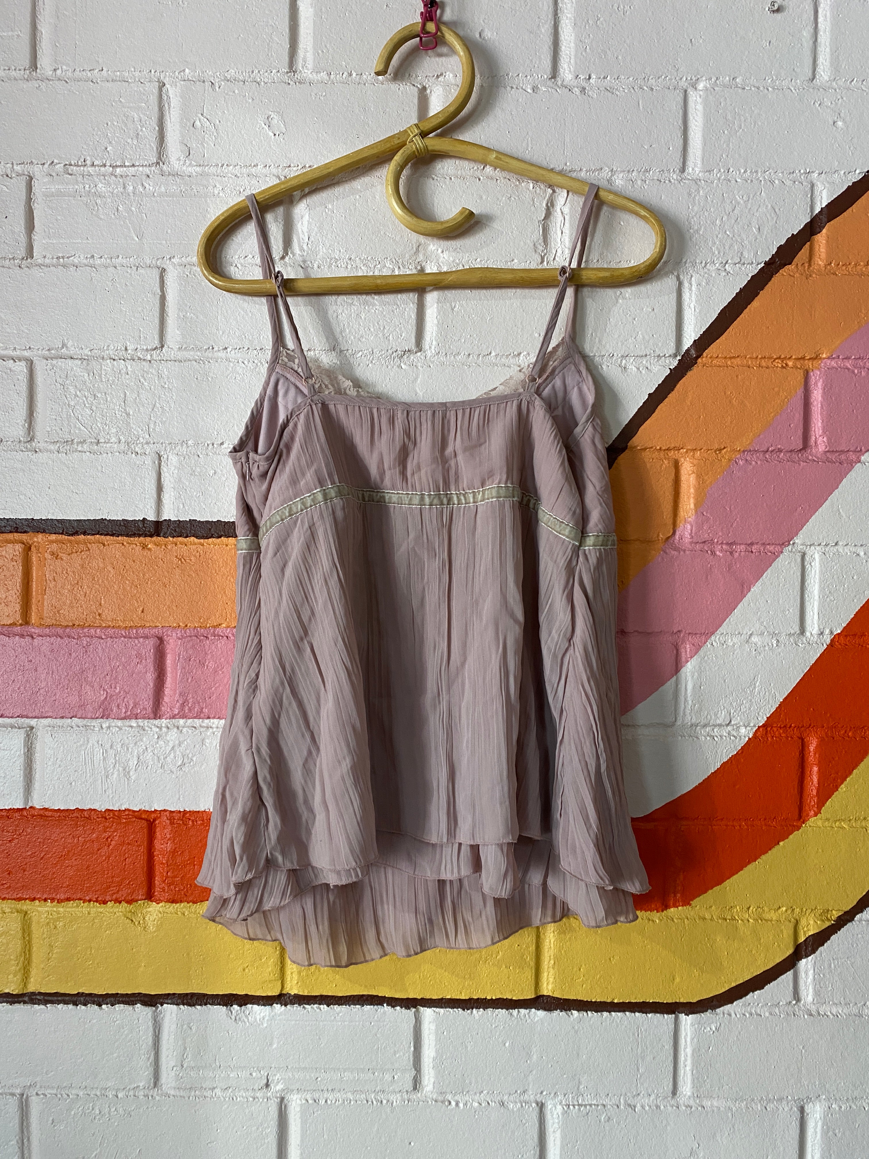 Dusty Rose Lacey Cami