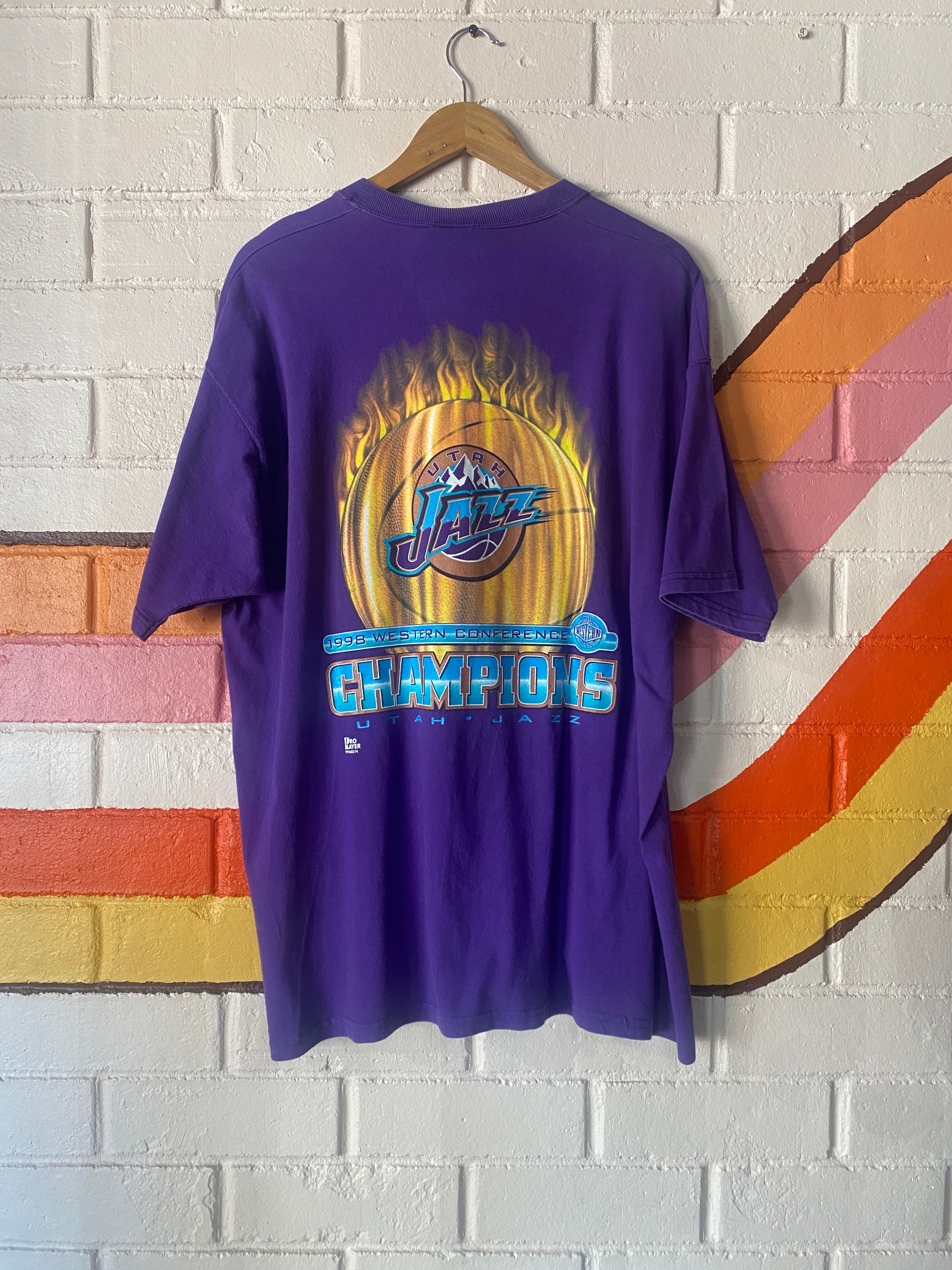 Utah Jazz NBA Champs 1998 Tee
