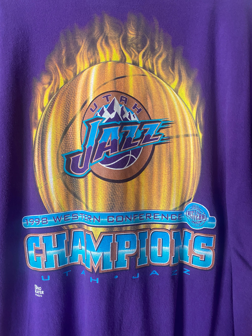 Utah Jazz NBA Champs 1998 Tee