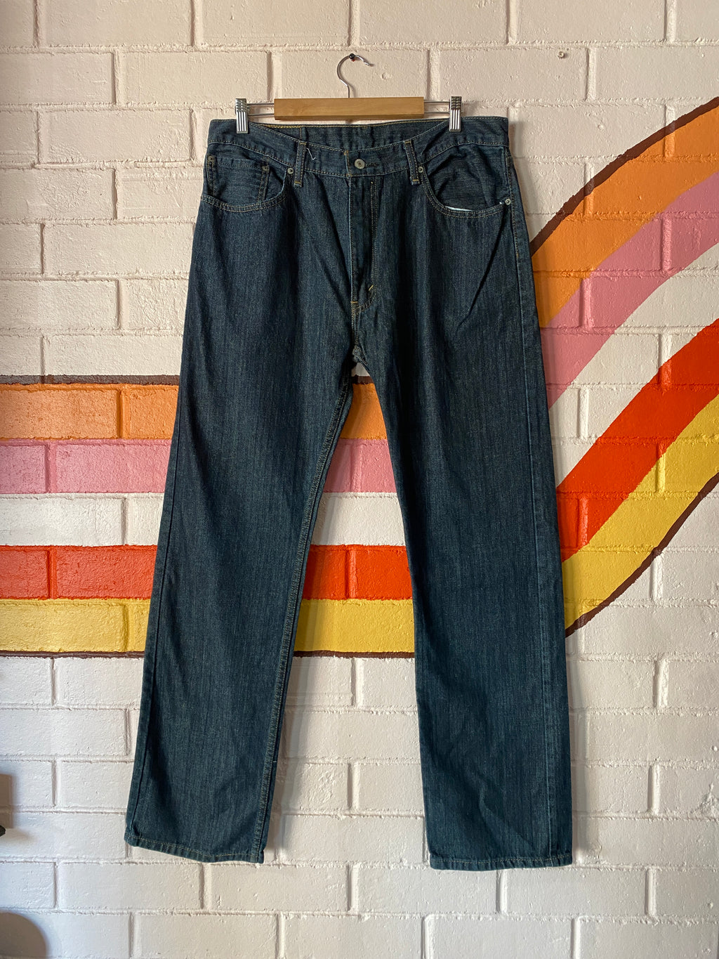 Levi's "workwear" 505 Dark Wash Jean
