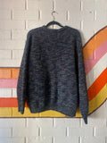 Vintage Hand Knit Wool Blend sweater, size L