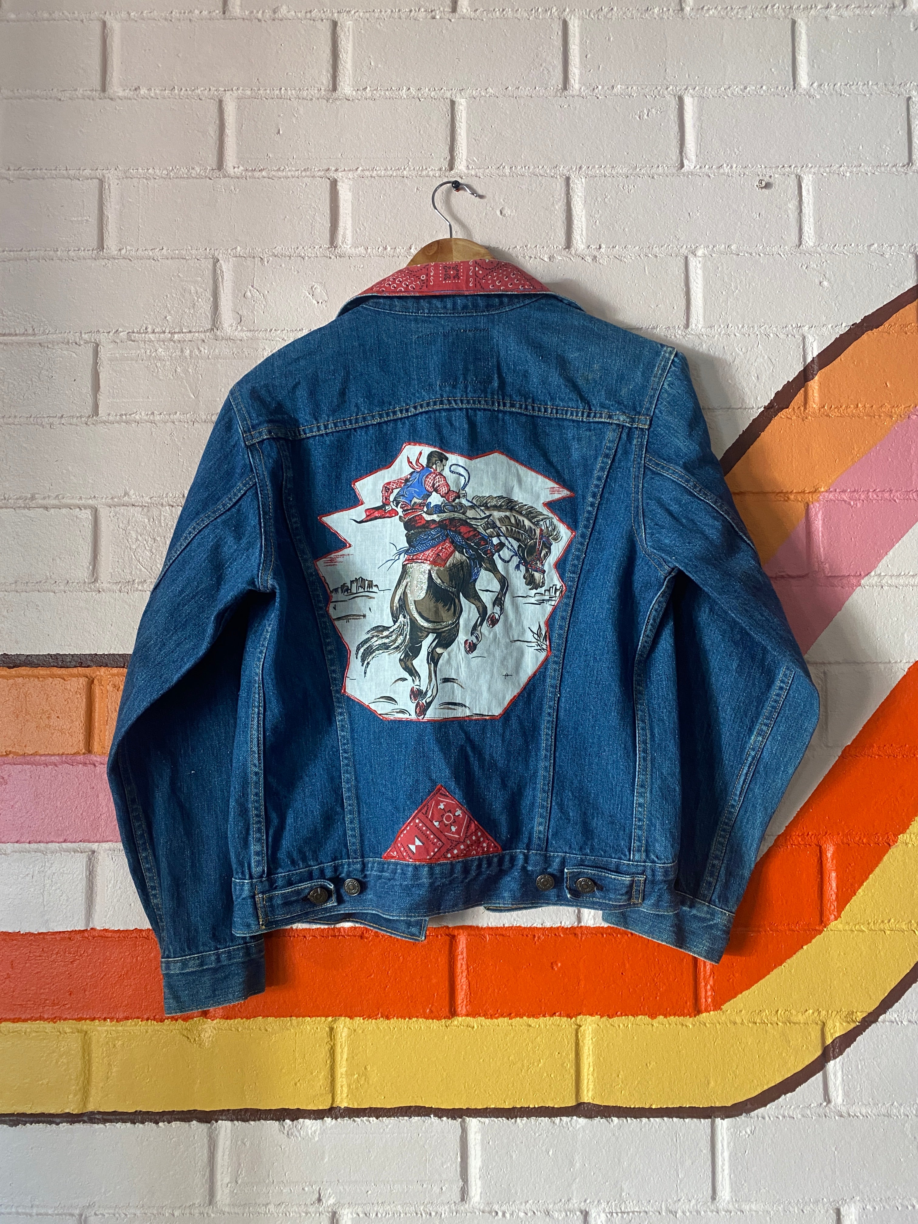1990’s Reworked Levi's Western Patchwork Jacket, size M