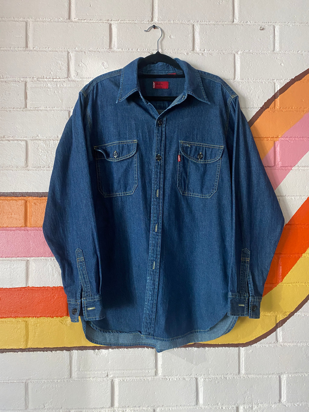 Levis Denim Button up