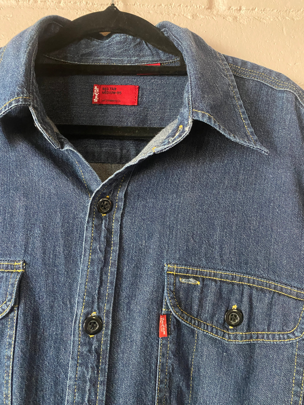 Levis Denim Button up
